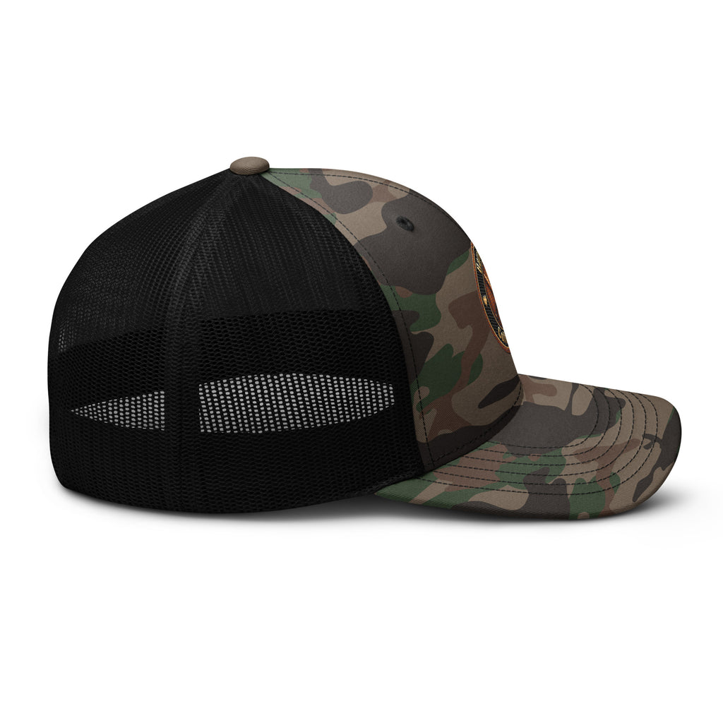 Barreled Up Coffee Co. Camouflage Trucker Hat