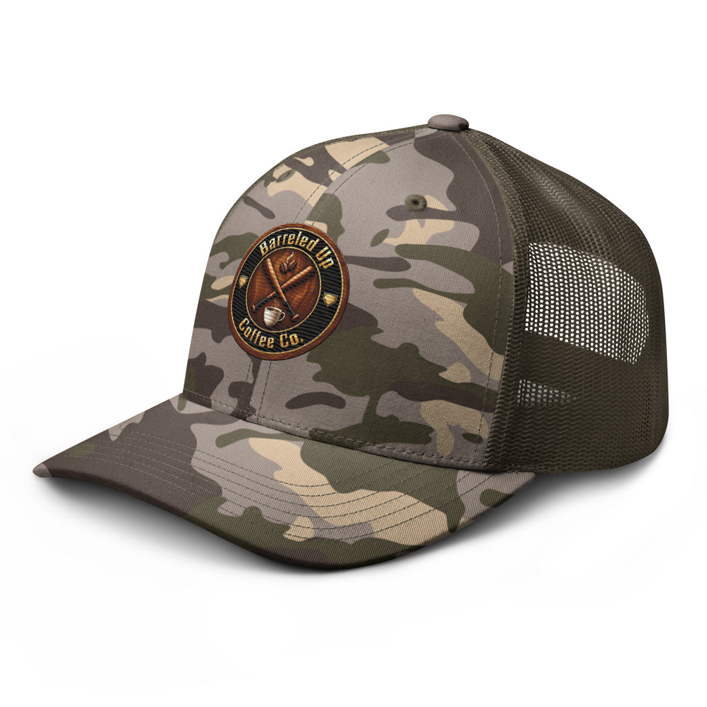 Barreled Up Coffee Co. Camouflage Trucker Hat