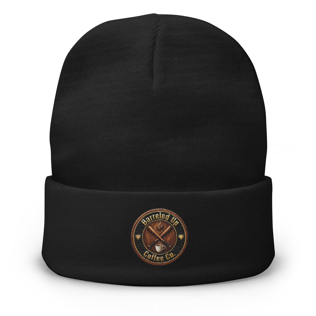 Barreled Up Coffee Co. Embroidered Beanie