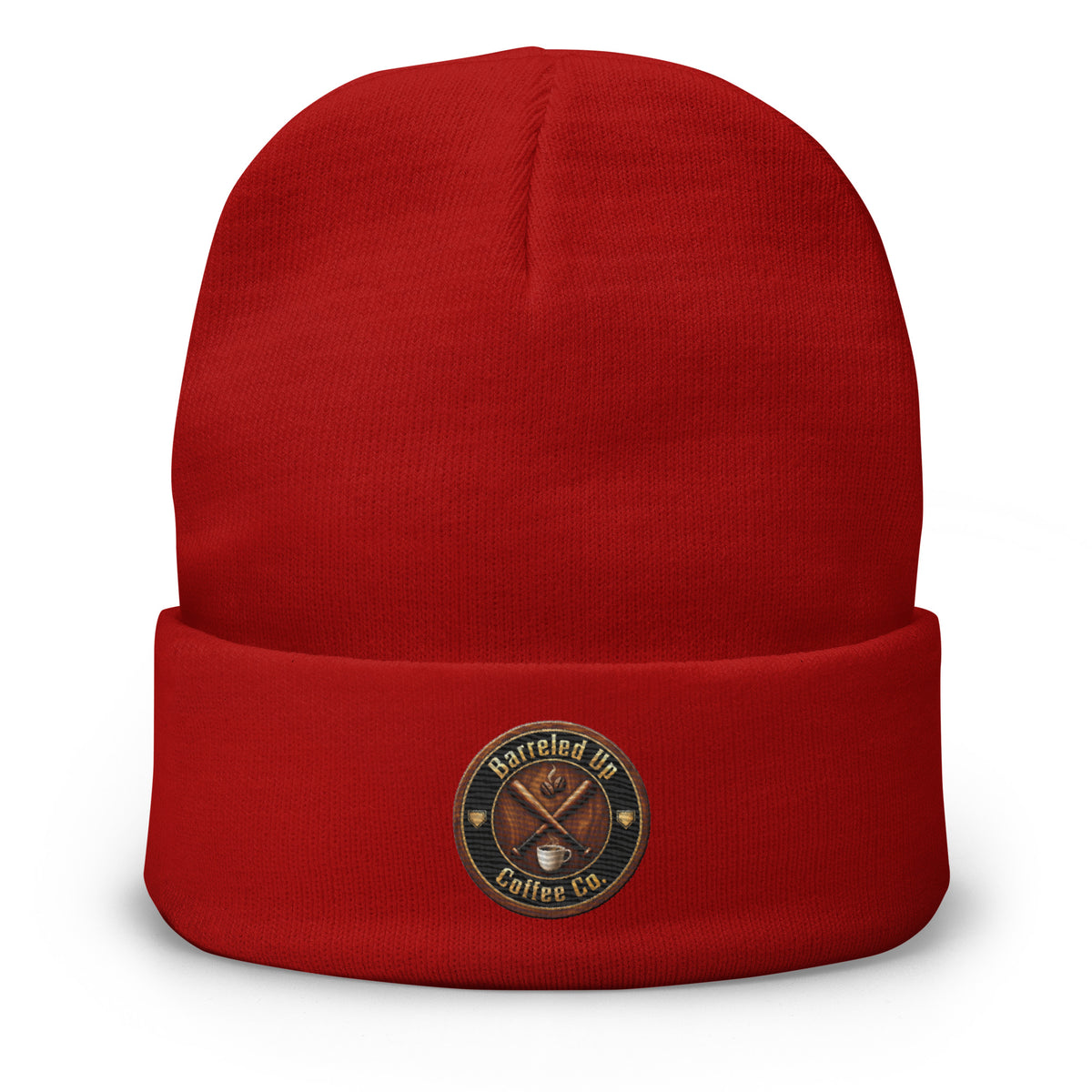 Barreled Up Coffee Co. Embroidered Beanie