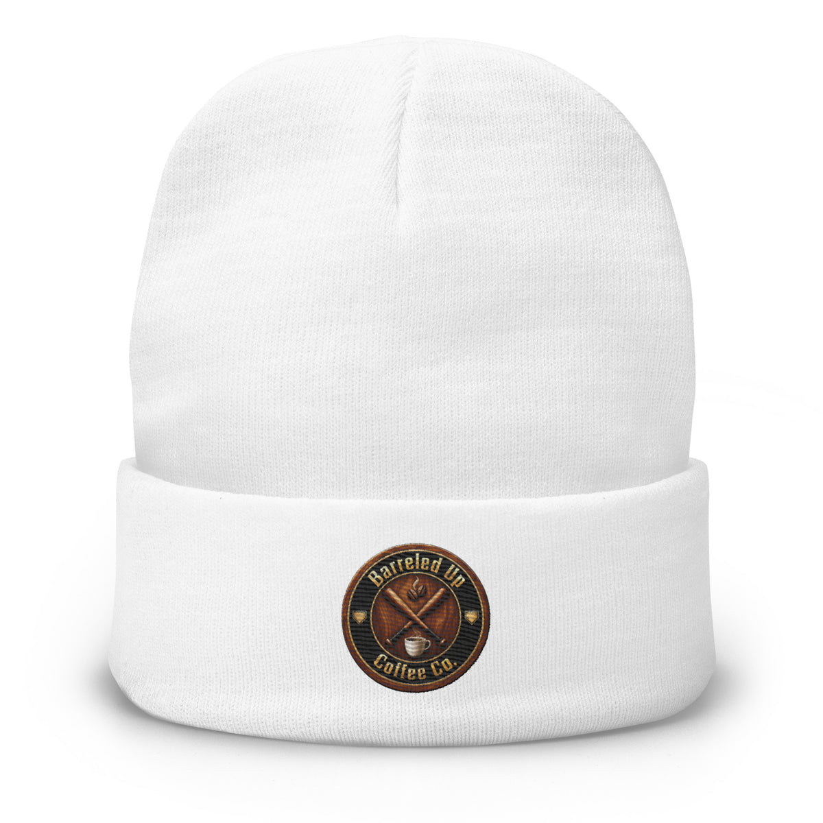 Barreled Up Coffee Co. Embroidered Beanie
