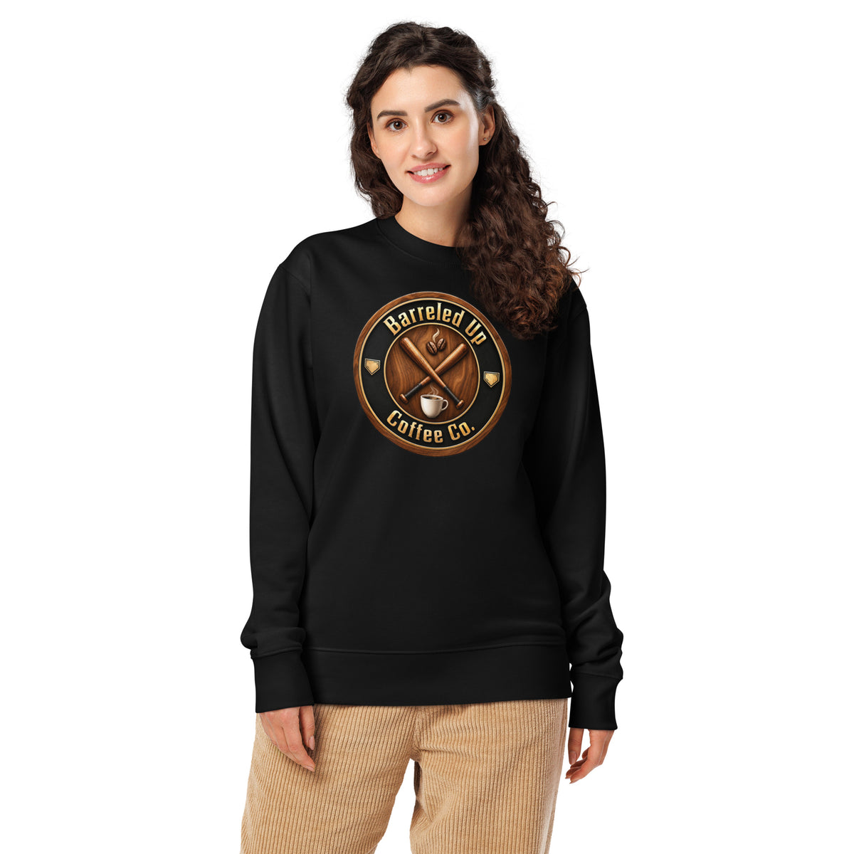 Barreled Up Coffee Co. Unisex Organic Sweatshirt