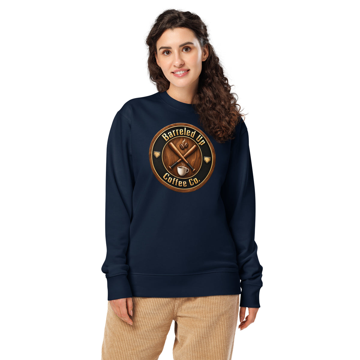 Barreled Up Coffee Co. Unisex Organic Sweatshirt