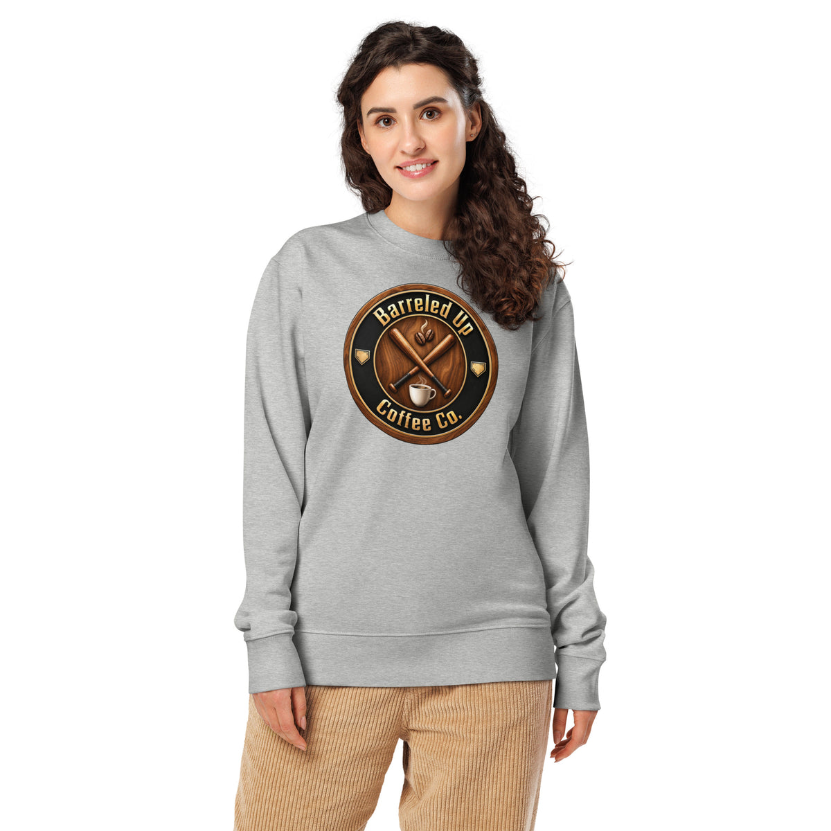 Barreled Up Coffee Co. Unisex Organic Sweatshirt