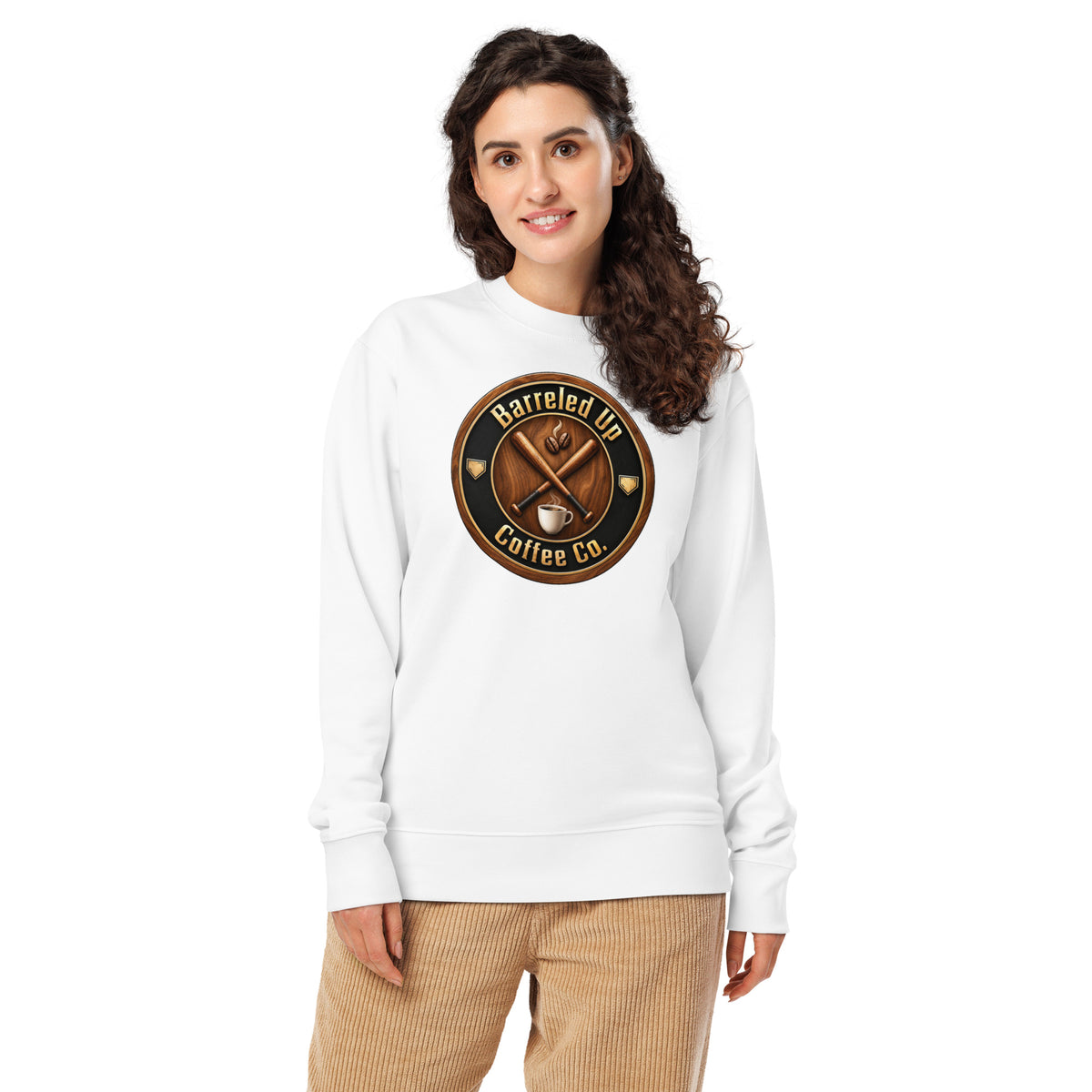 Barreled Up Coffee Co. Unisex Organic Sweatshirt
