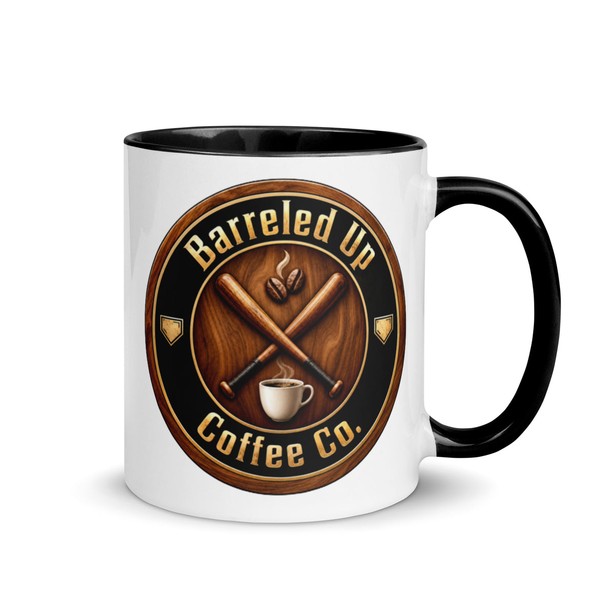 Barreled Up Coffee Co. Mug With Color Inside
