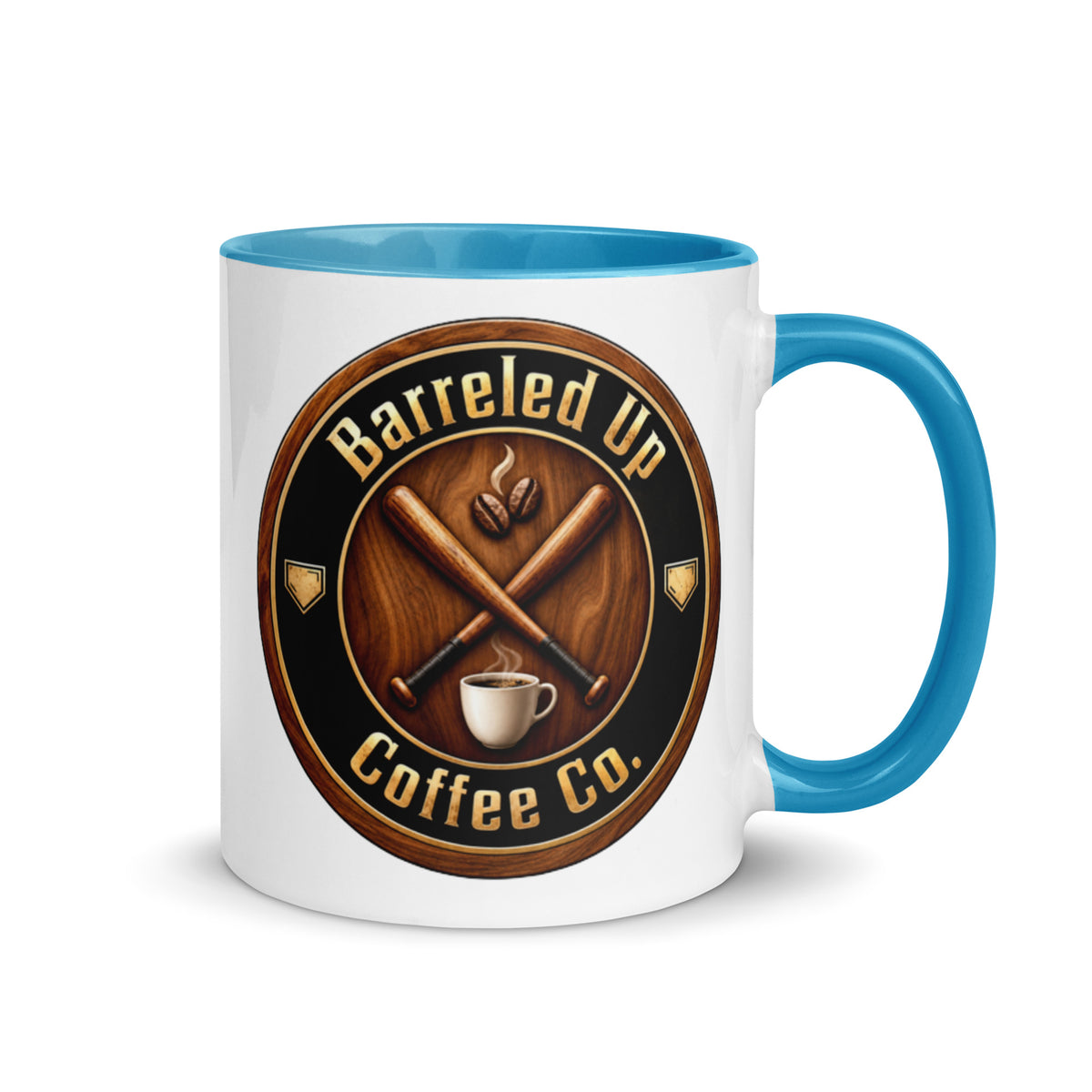 Barreled Up Coffee Co. Mug With Color Inside