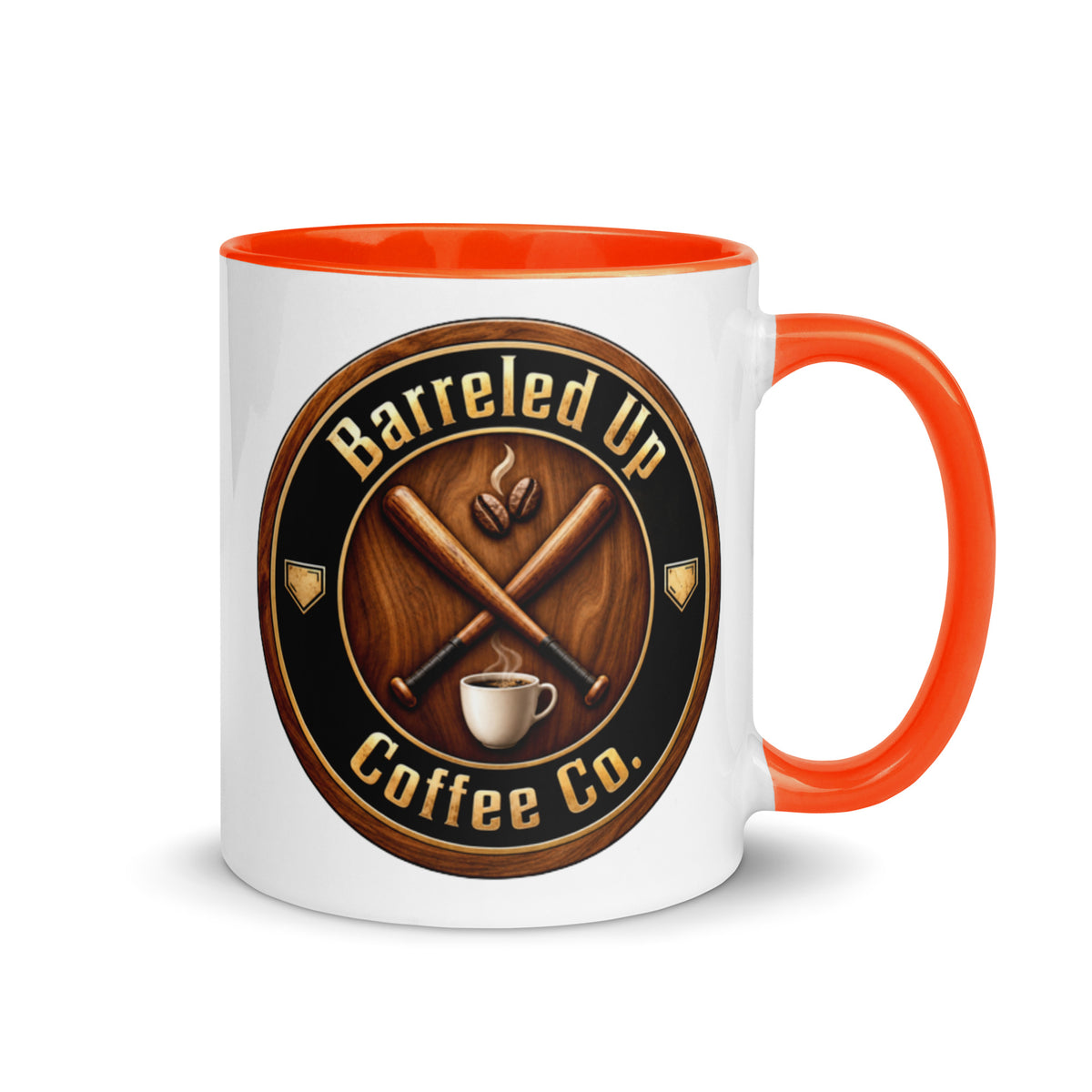 Barreled Up Coffee Co. Mug With Color Inside