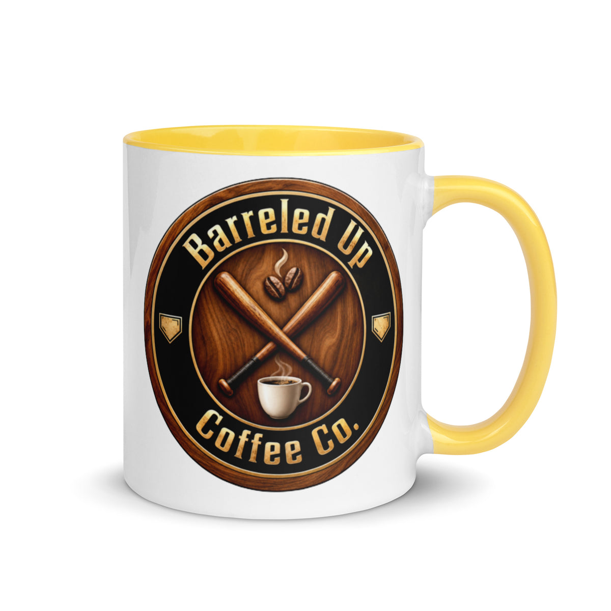 Barreled Up Coffee Co. Mug With Color Inside