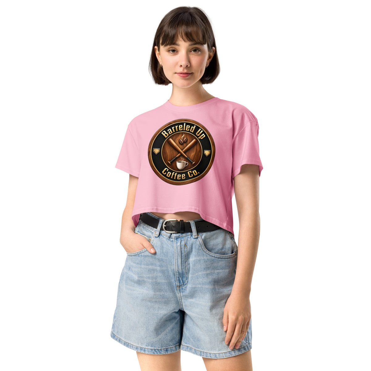 Barreled Up Coffee Co. Women’s Crop Top
