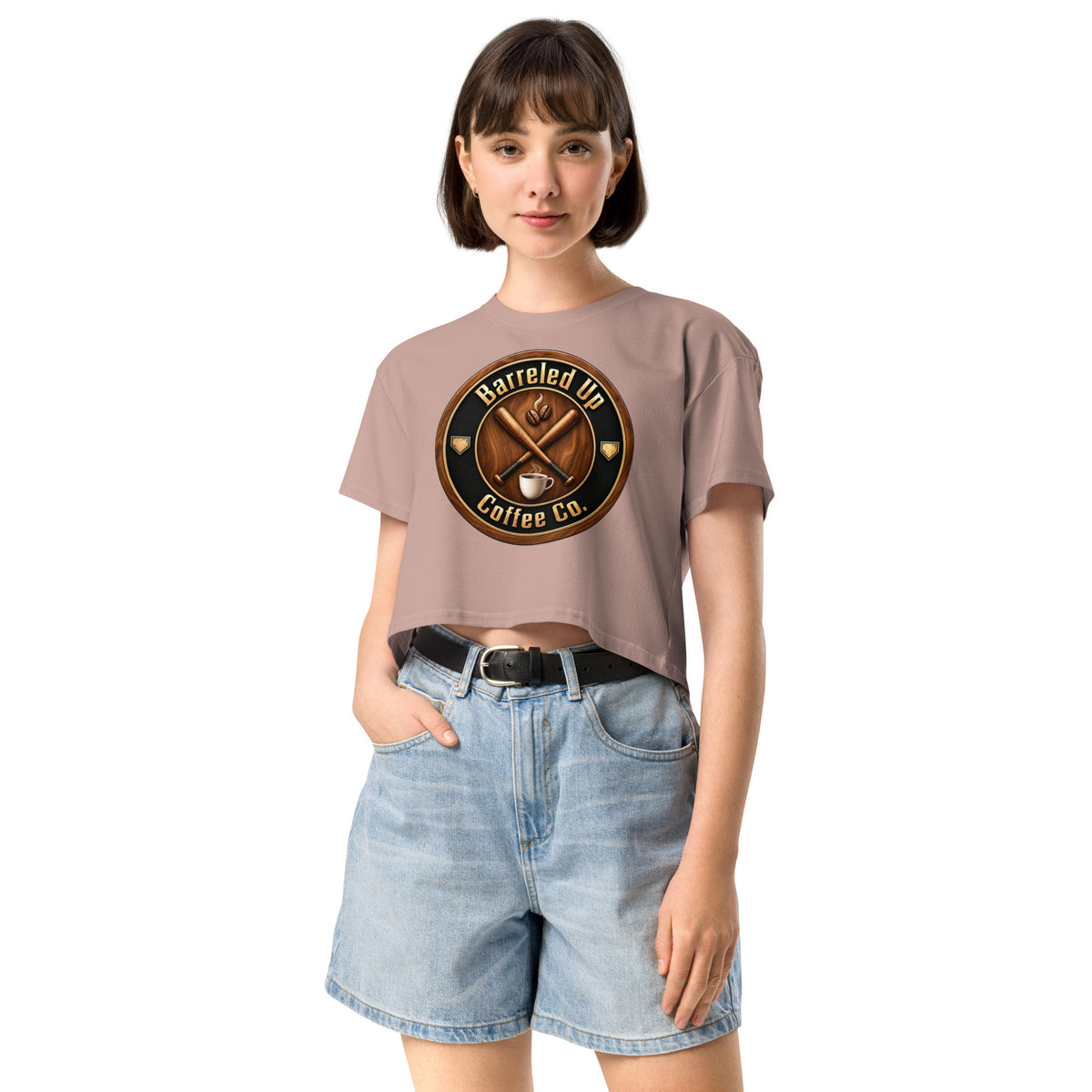Barreled Up Coffee Co. Women’s Crop Top