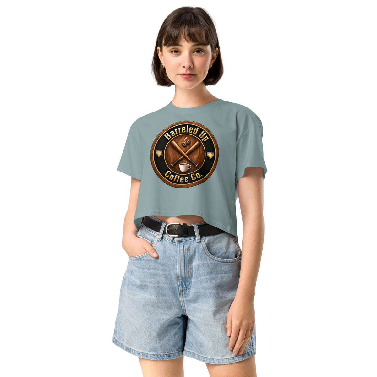 Barreled Up Coffee Co. Women’s Crop Top
